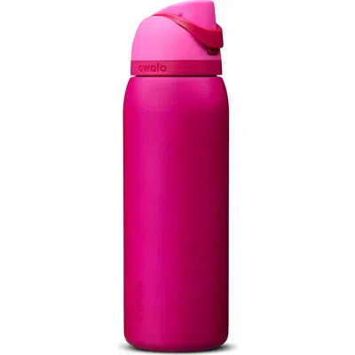 Owala Freesip® 24-ounce Stainless Steel Water Bottle In Pink