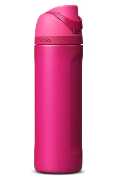 Owala Freesip® 24-ounce Stainless Steel Water Bottle In Pink