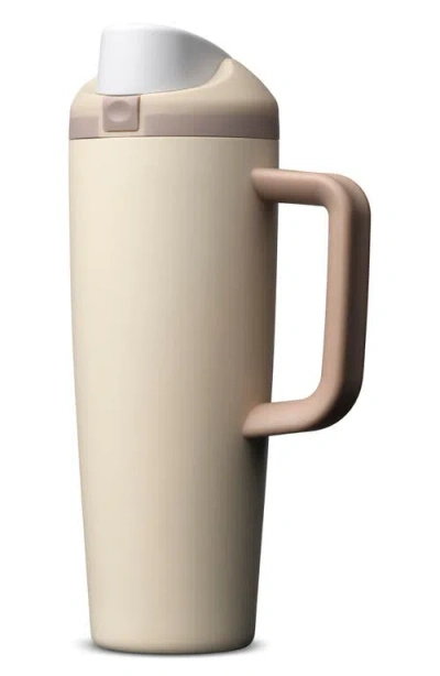 Owala Freesip® Lightly Toasted 30-ounce Stainless Steel Tumbler In Brown