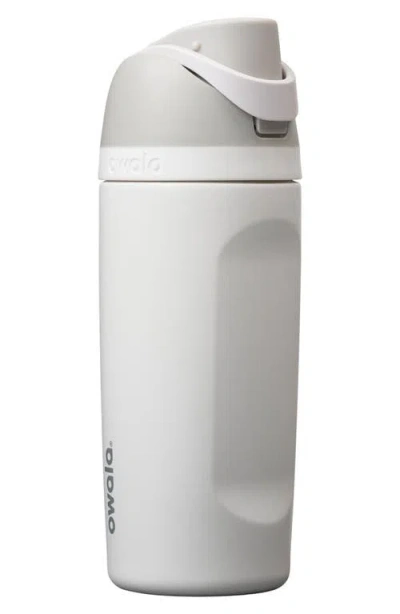 Owala Freesip® Shy Marshmallow 16-ounce Stainless Steel Tumlber In White