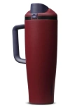 Owala Freesip Sway 40-ounce Tumbler In Burgundy
