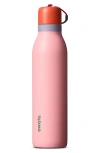 Owala Freesip®twist 24-ounce Insulated Water Bottle In Pink