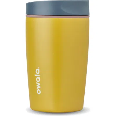 Owala Smoothsip® Slider 12-ounce Travel Tumbler In Yellow