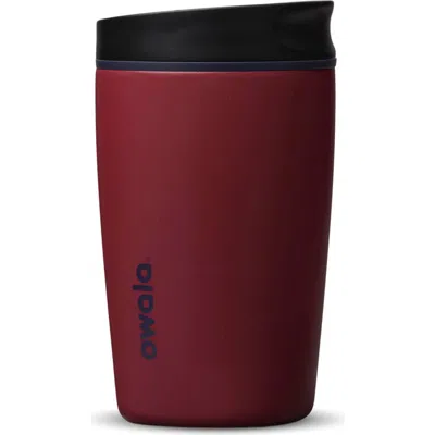 Owala Smoothsip® Slider 12-ounce Travel Tumbler In Burgundy