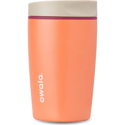 Owala Smoothsip® Slider 12-ounce Travel Tumbler In Orange