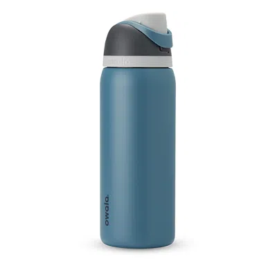Owala Stainless Steel Freesip Water Bottle, 32 oz In Blue Oasis