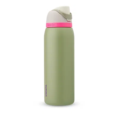 Owala Stainless Steel Freesip Water Bottle, 32 oz In Neo Sage