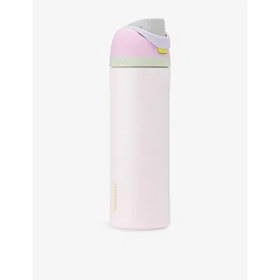 Owala Womens Freesip Stainless-steel Water Bottle 24oz Candy Coated