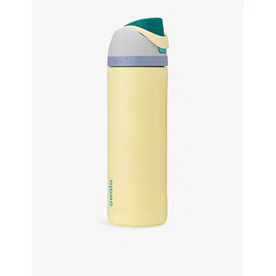 Owala Womens Freesip Stainless-steel Water Bottle 24oz Sunny Daze