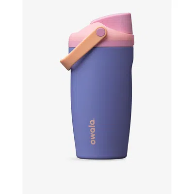 Owala Womens Freesip® Sway Stainless Steel Water Bottle 18oz Pink Blue Wild Child