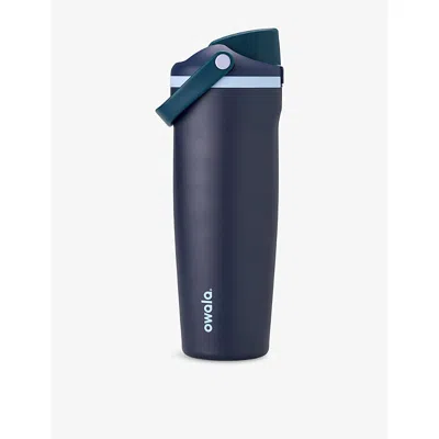 Owala Womens Freesip Sway Stainless-steel Water Bottle 30oz Sea Captain