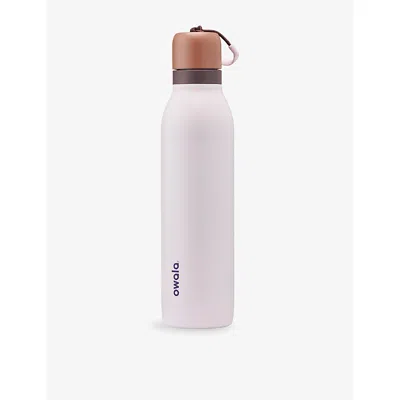 Owala Womens Freesip Twist Stainless-steel Water Bottle 24oz Sleepy Lavender