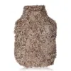 Owen Barry Brown Sheepskin Hot Water Bottle Cover - Taupe In Brown