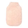 Owen Barry Neutrals Sheepskin Hot Water Bottle Cover Mini 0.8l - Moonlight Swedish In Pink