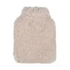 Owen Barry White Hot Water Bottle Cover Ivory Curly 0.2l - Micro In Neutral
