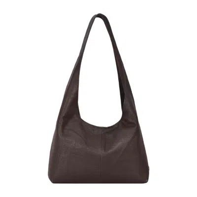 Owen Barry Women's Leather Shoulder Bag Brown Cruz