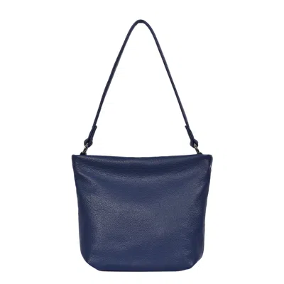 Owen Barry Women's Leather Shoulder Bag Union Blue Cookie