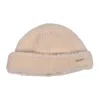 Owen Barry Women's Neutrals Sheepskin Hat Cream Beanie - Bailey