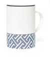 O.w.london O. W.london Maze Mug In Blue