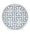 O.w.london O. W.london Maze Tea Plate In Blue