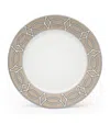 O.w.london O. W.london Set Of 2 Loop Dinner Plates In Neutral