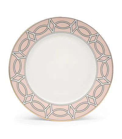 O.w.london O. W.london Set Of 2 Loop Dinner Plates In Pink