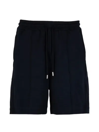 Own Drawstring Seam-detail Shorts In Black