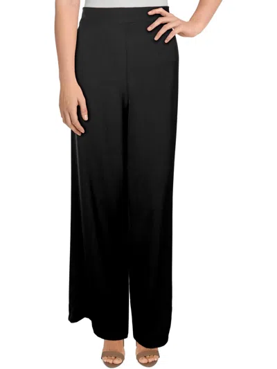 Own It. Womens High Rise Office Wide Leg Pants In Black