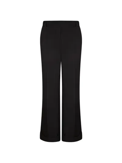 Own Turn-up Cuff Trousers In Black