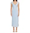 Ownley Lottie Midi Dress In Sky In Blue