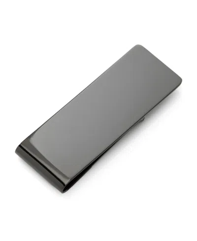 Ox & Bull Trading Co. Men's Stainless Steel Engravable Money Clip In Gunmetal