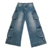Oxfold Men's Blue  Cargo Jeans - Regular In Blue