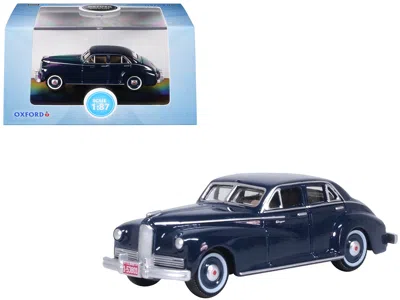 Oxford Diecast 1942 Packard Clipper Touring Sedan Packard Blue 1/87 (ho) Scale Diecast Model Car By
