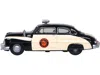 Oxford Diecast 1949 Mercury Monarch Police Black And White "florida Highway Patrol" 1/87 (ho) Scale Diecast Model C