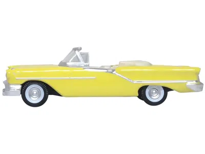 Oxford Diecast 1957 Oldsmobile 88 Convertible Coronado Yellow 1/87 (ho) Scale Diecast Model Car By