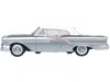 Oxford Diecast 1957 Oldsmobile 88 Convertible (top-up) Juneau Gray With White Top And Red Interior 1/87 (ho) Scale