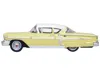 Oxford Diecast 1958 Chevrolet Impala Sport Colonial Cream With Snowcrest White Top 1/87 (ho) Scale Diecast Model Ca