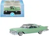 Oxford Diecast 1959 Chrysler Imperial Crown 2 Door Hardtop Highland Green And Ballad Green 1/87 (ho) Scale Diecast
