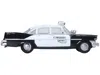 Oxford Diecast 1959 Plymouth Savoy Black And White "oklahoma Highway Patrol" 1/87 (ho) Scale Diecast Model Car By O