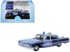 Oxford Diecast 1960 Ford Fairlane Sedan "massachusetts State Police Radar Car" Blue Two-tone 1/87 (ho) Scale Diecas In Blue