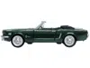 Oxford Diecast 1965 Ford Mustang Convertible Ivy Green Metallic 1/87 (ho) Scale Diecast Model Car By