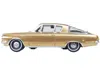 Oxford Diecast 1965 Plymouth Barracuda Gold Metallic With Black Stripes 1/87 (ho) Scale Diecast Model Car By Oxford