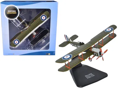 Oxford Diecast Airco Dh4 Bomber Plane "202 Squadron Rfc" (1918) "oxford Aviation" Series 1/72 Diecast Model Airplan