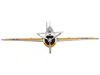 Oxford Diecast Brewster F2a Buffalo Fighter Aircraft "uss Saratoga" (1939) "oxford Aviation" Series 1/72 Diecast Mo