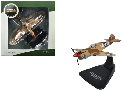 Oxford Diecast Curtiss Warhawk P-40e Fighter Aircraft "miss Memphis 85th Fighter Squadron 79th Fighter Group North 