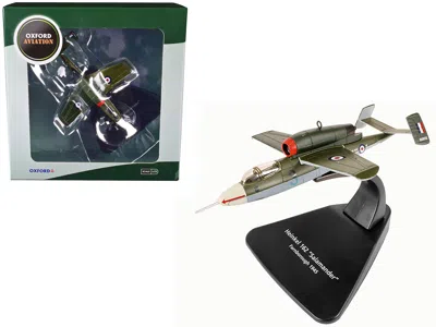 Oxford Diecast Heinkel 162 "salamander" Jet Farnborough England (1945) "oxford Aviation" Series 1/72 Diecast Model  In Multi