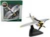 Oxford Diecast Republic P-47d Thunderbolt Plane Usaaf "captain Daniel Boone 333rd Squadron 318th Group" "oxford Avi In Gray
