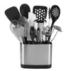 Oxo 15-piece Kitchen Utensil Set In Gray/black