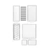 Oxo Good Grips Fridge Organization Overhaul Set, 7 Piece In Clear