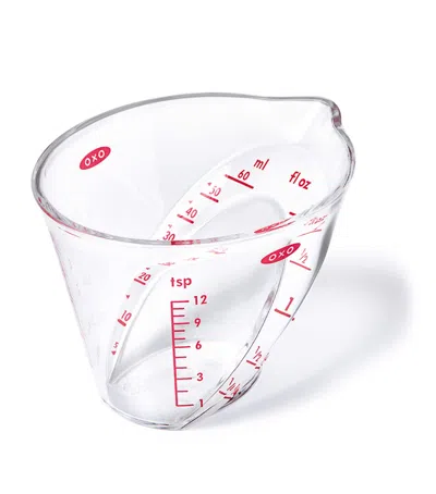 Oxo Angled Measuring Jug In Red
